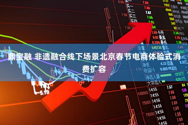鼎宝融 非遗融合线下场景北京春节电商体验式消费扩容
